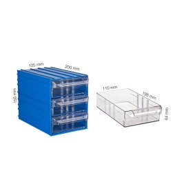 Plastik Çekmeceli Kutular 401-9D