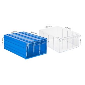 Plastik Çekmeceli Kutular 501-A