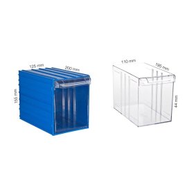 Plastik Çekmeceli Kutular 401-3D